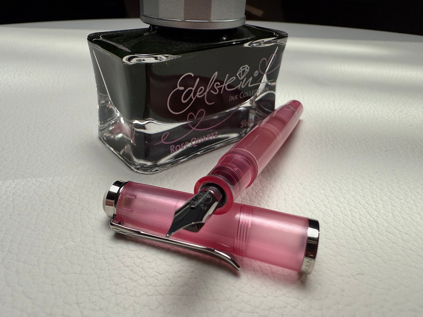 Einzelstück: Pelikan Classic M205 & Edelstein Ink Rose Quartz Edition