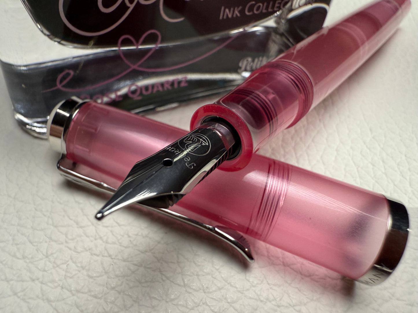 Einzelstück: Pelikan Classic M205 & Edelstein Ink Rose Quartz Edition
