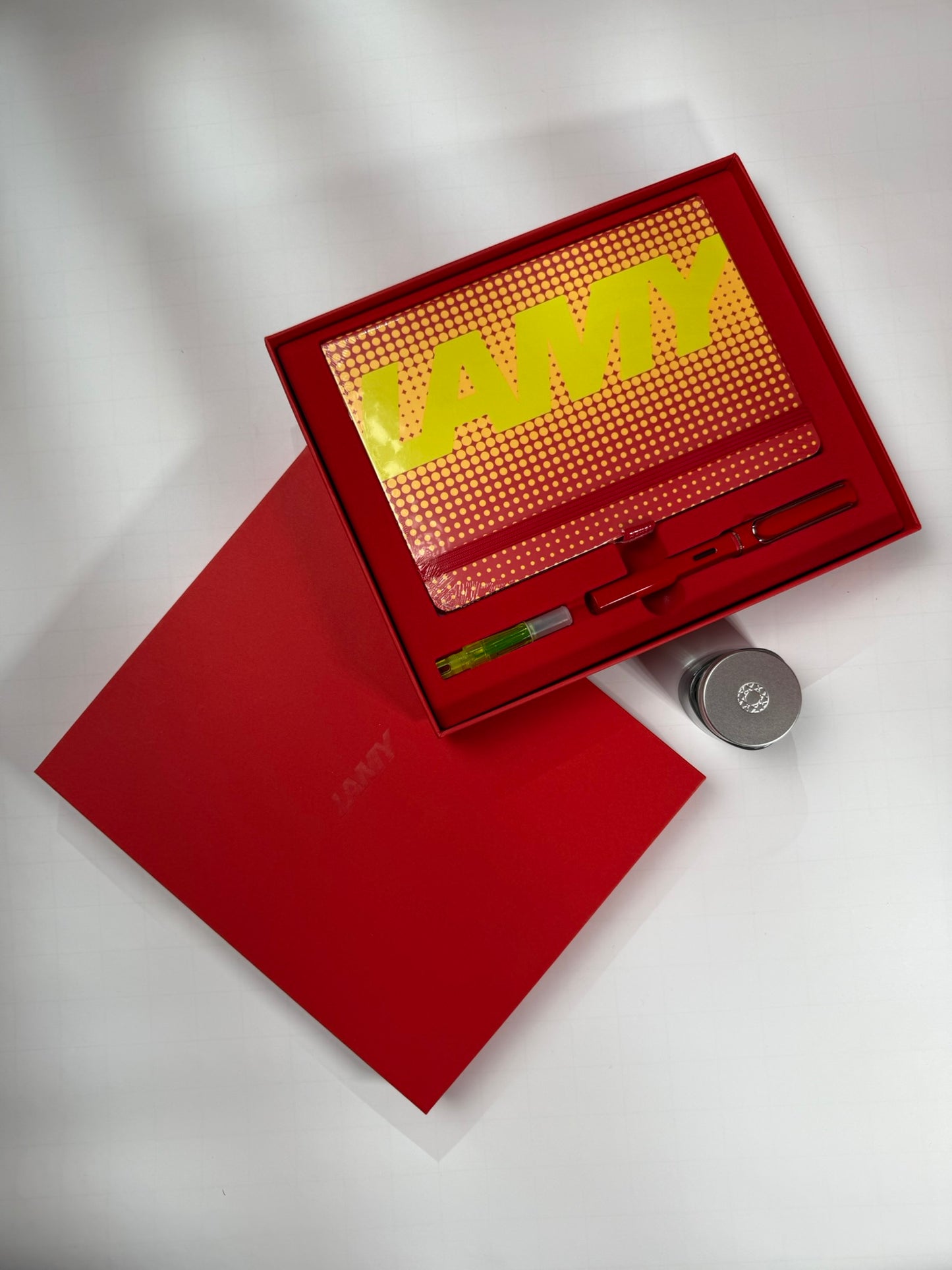 Einzelstück: Lamy-Set in Rot